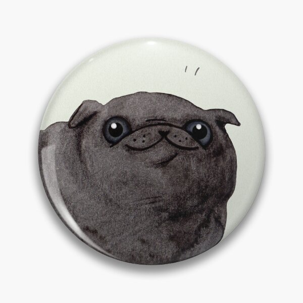 Item preview, Plumpy Black Pug designed and sold by SophieCorrigan.