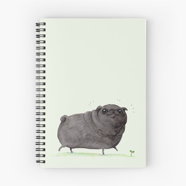 Item preview, Plumpy Black Pug designed and sold by SophieCorrigan.