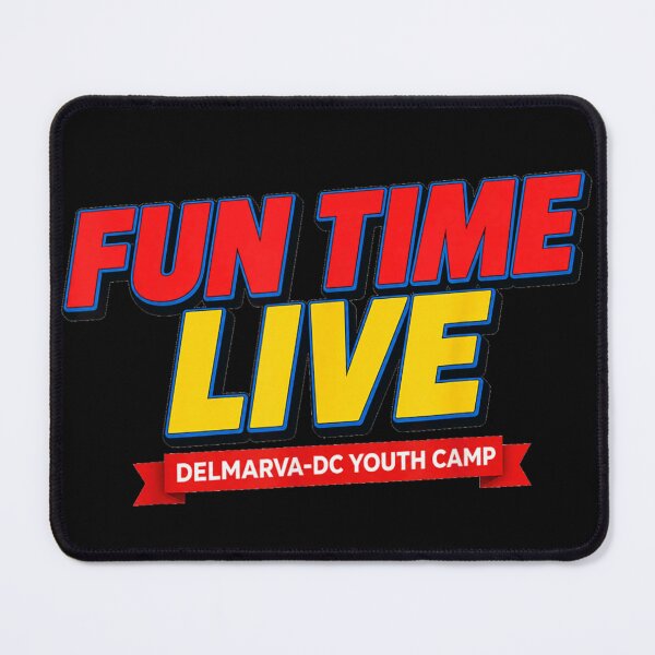 Item preview, Fun Time Live Delmarva DC Youth Camp Retro Bold Event Tee designed and sold by Serene woods.