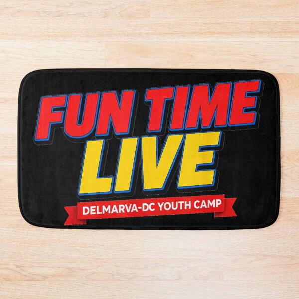 Item preview, Fun Time Live Delmarva DC Youth Camp Retro Bold Event Tee designed and sold by Serene woods.