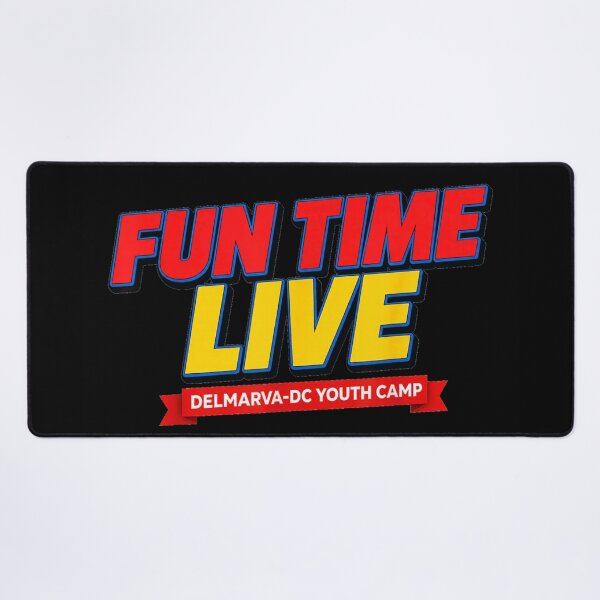 Item preview, Fun Time Live Delmarva DC Youth Camp Retro Bold Event Tee designed and sold by Serene woods.
