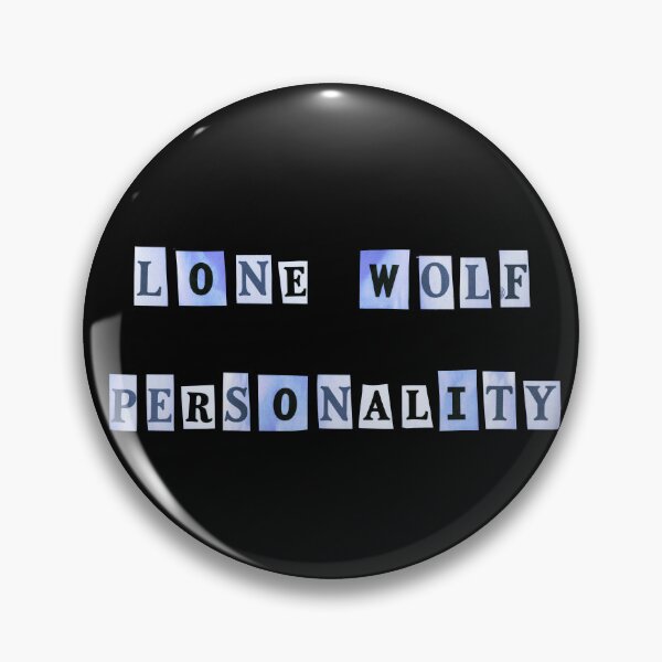 Item preview, Lone Wolf Personality  designed and sold by LindasPhotoArt.