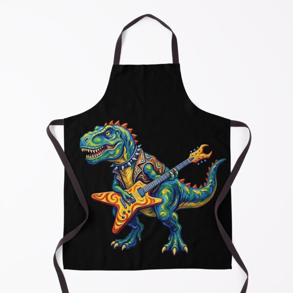 Item preview, Rocking T-Rex Electric Guitar Dino Music designed and sold by TeeARTHY.