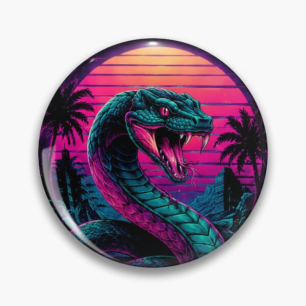 Aperçu de l'œuvre Serpent rétro créée et vendue par diamdesign.