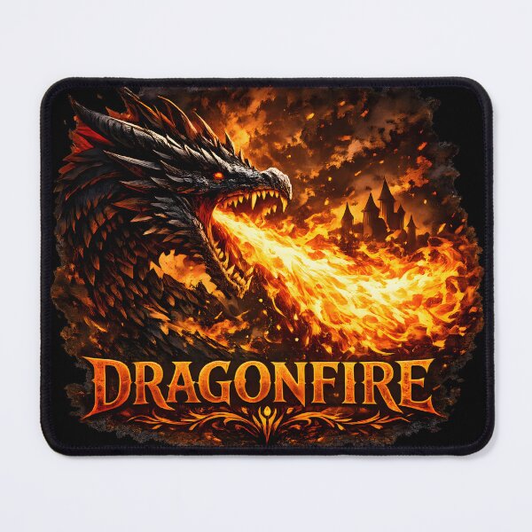 Item preview, Dragonfire – Fiery Dragon Fantasy Artwork designed and sold by RockyLambda.