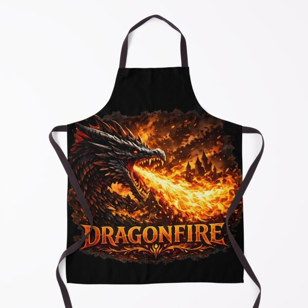 Item preview, Dragonfire – Fiery Dragon Fantasy Artwork designed and sold by RockyLambda.
