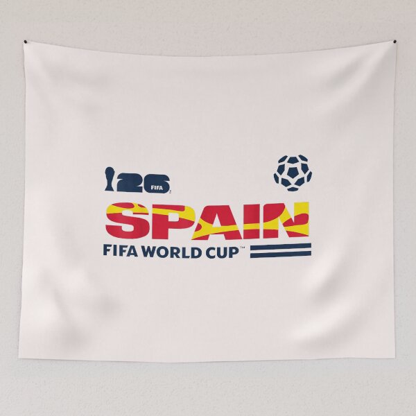Item preview, Spain FIFA World Cup 26 Qualifier Football Supporter designed and sold by WoodrowCaldwell.