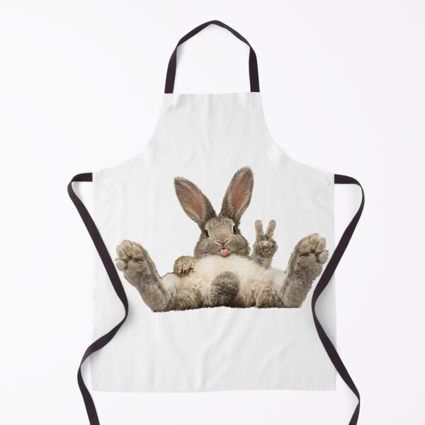 Item preview, Chill Bunny Peace Sign Tongue Out designed and sold by TeeARTHY.