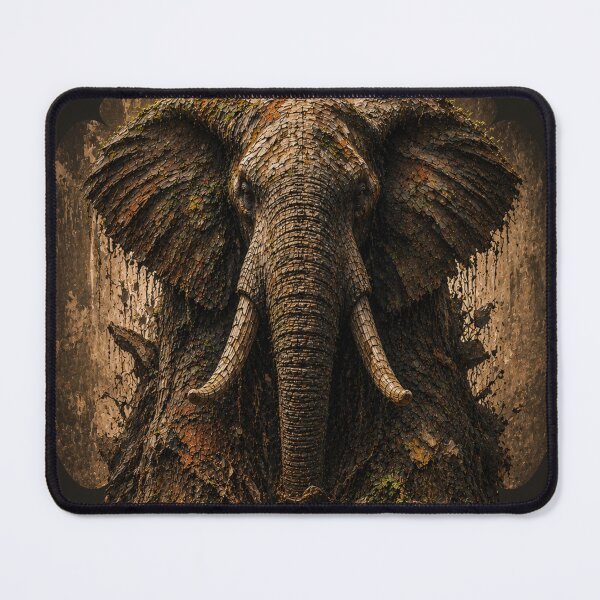 Item preview, From The Ground Up Elephant Industrial Canvas Print designed and sold by SavannaStrikes.