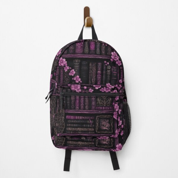 Item preview, Copy of Dark Gothic Academia Pink Flowers and Antique Books Seamless Pattern designed and sold by · GAMING SOUL ·.