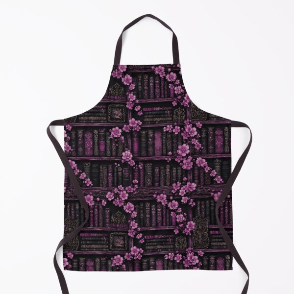 Item preview, Copy of Dark Gothic Academia Pink Flowers and Antique Books Seamless Pattern designed and sold by · GAMING SOUL ·.