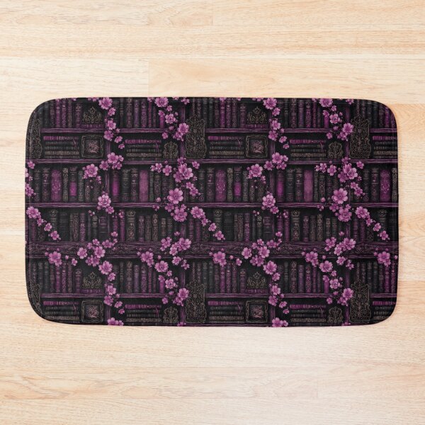 Item preview, Copy of Dark Gothic Academia Pink Flowers and Antique Books Seamless Pattern designed and sold by · GAMING SOUL ·.