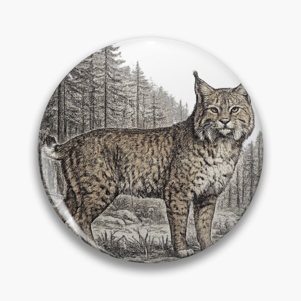 Item preview, Bobcat Forest Stalker designed and sold by KrungiT Design .