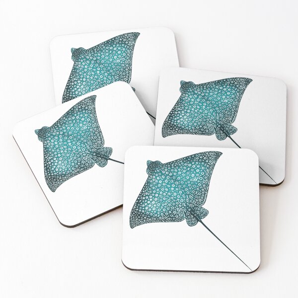 Item preview, Spotted Eagle Ray Marine Life - Ocean Wildlife designed and sold by Deep Blue Ocean.