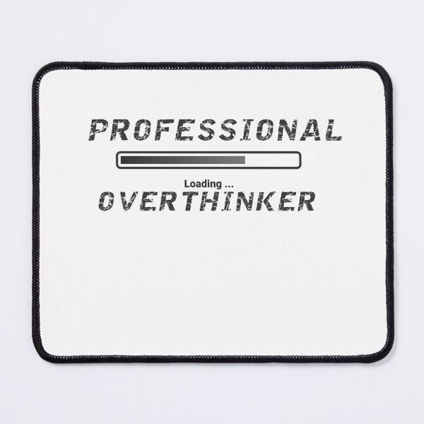 Item preview, Professional Overthinker Funny Relatable Retro Windows Loading Text designed and sold by Redvibeco.
