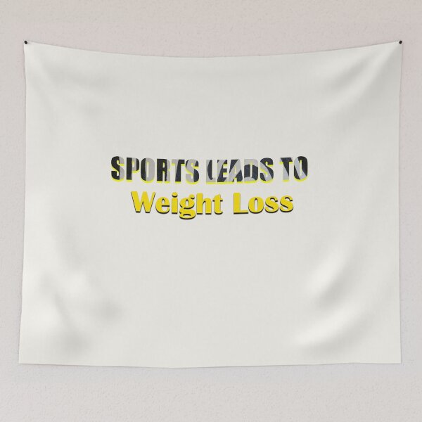 Item preview, Sports Lead to Weight Loss designed and sold by annenambiro.