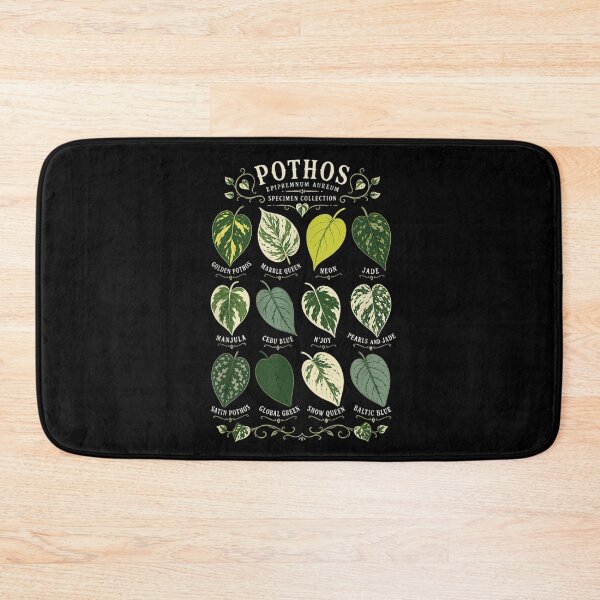 Item preview, Pothos Specimen Collection Epipremnum Aureum Plant Parent Botanical Variety Chart designed and sold by Taniyah Gomes.