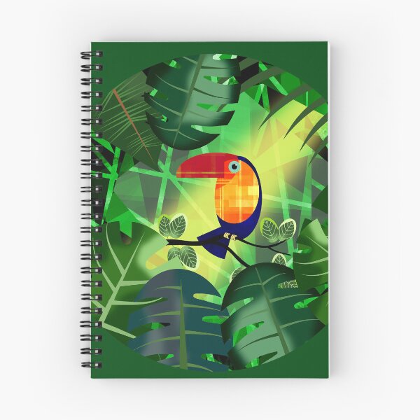 Item preview, Colourful Toucan in Jungle designed and sold by Andrew  Hitchen.