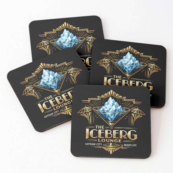 Item preview, Iceberg Lounge Gotham City Art Deco Club designed and sold by agearb.