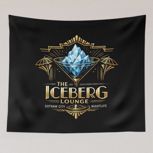 Item preview, Iceberg Lounge Gotham City Art Deco Club designed and sold by agearb.