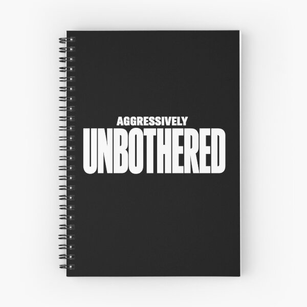 Item preview, Aggressively Unbothered Funny T-Shirt | Sarcastic Humor designed and sold by VaultVibes.