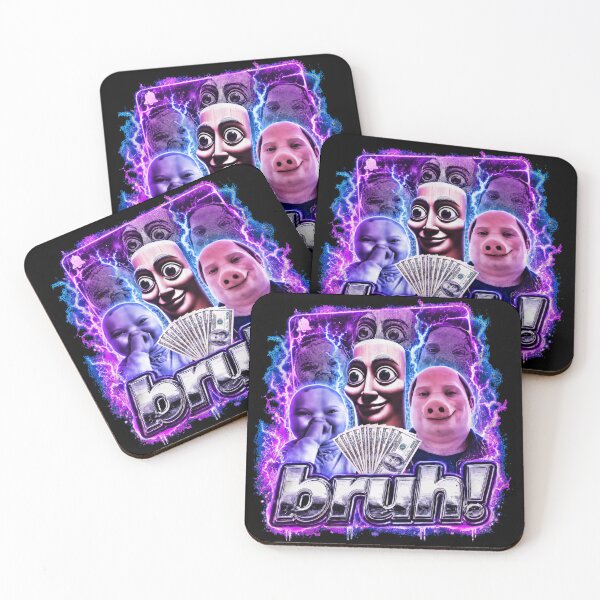 Item preview, Tung Sahur John Pork Ai Baby Meme Brainrot Gen Z Bootleg designed and sold by Kitkin.