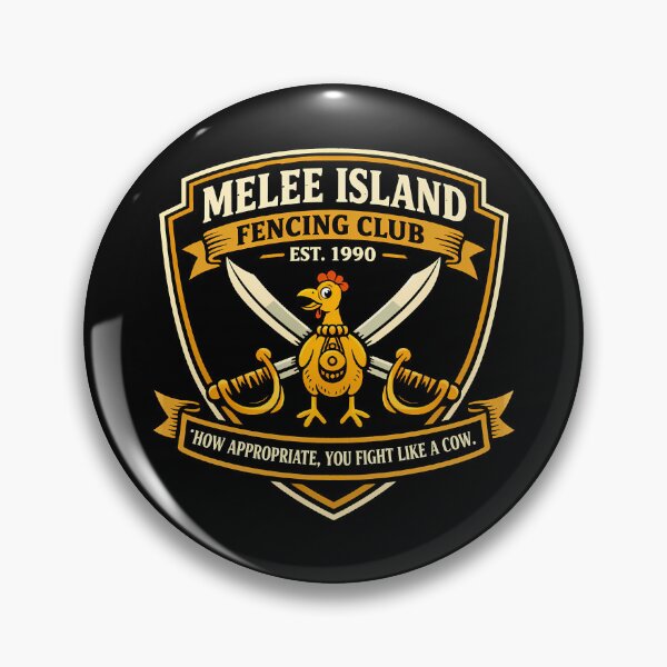 Item preview, Melee Island Fencing Club Varsity Crest designed and sold by agearb.