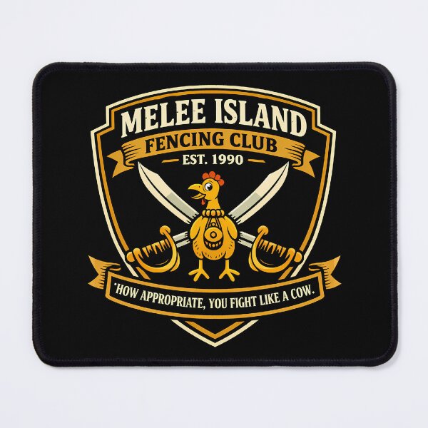 Item preview, Melee Island Fencing Club Varsity Crest designed and sold by agearb.