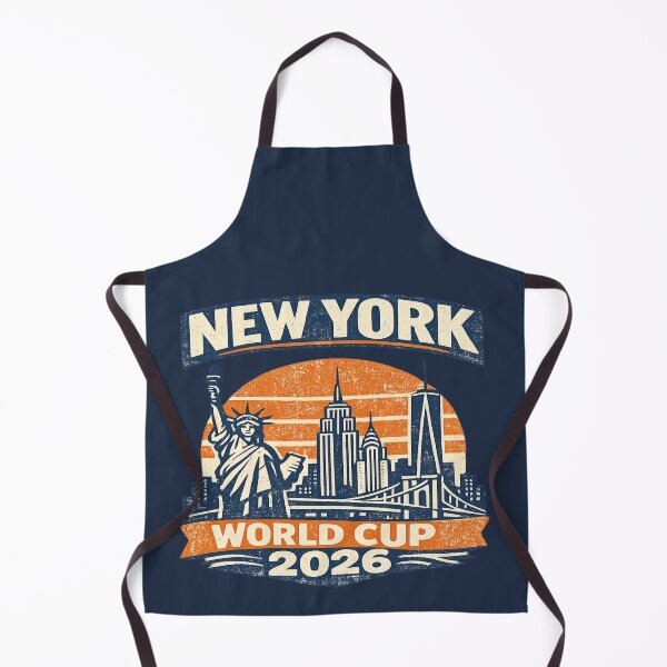Item preview, New York World Cup 2026 Vintage Retro Travel T-Shirt | NYC Skyline Football Graphic designed and sold by ArthUpscale.