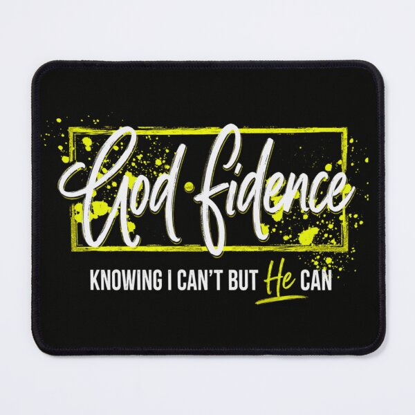 Item preview, Godfidence Knowing I Cant But He Can Splatter Cross Faith T-Shirt designed and sold by Taniyah Gomes.