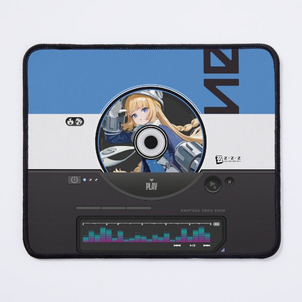 Item preview, Norma Hollowell Black Disc Version Zenless Zone Zero designed and sold by JonetsuKingdom.