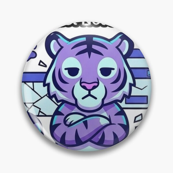 Item preview, Instinct 404 (本能404) - Cyber Glitch Anime Cat Sticker designed and sold by Japan-kanji-ya.