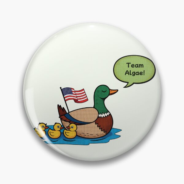 Item preview, Team Algae Duck: Funny Washington DC Reflecting Pool Meme designed and sold by QUOT-s.