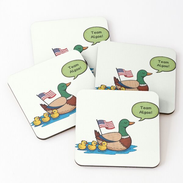 Item preview, Team Algae Duck: Funny Washington DC Reflecting Pool Meme designed and sold by QUOT-s.