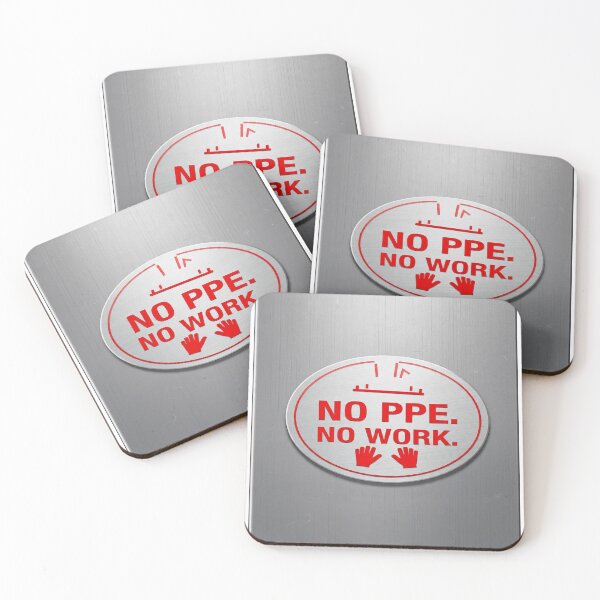 Item preview, "NO PPE NO WORK" designed and sold by safetygearpro.