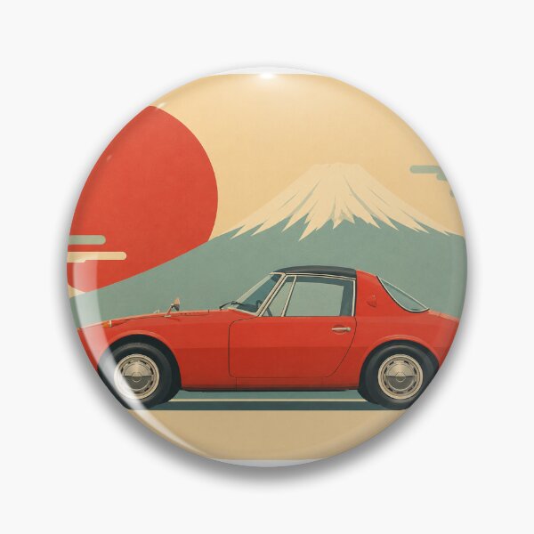 Item preview, classic japanese sports car 800 minimalist side designed and sold by Traceursniper.