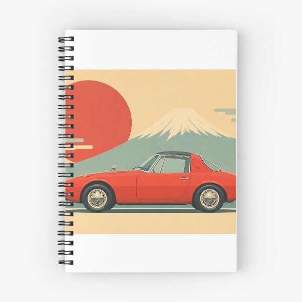 Item preview, classic japanese sports car 800 minimalist side designed and sold by Traceursniper.