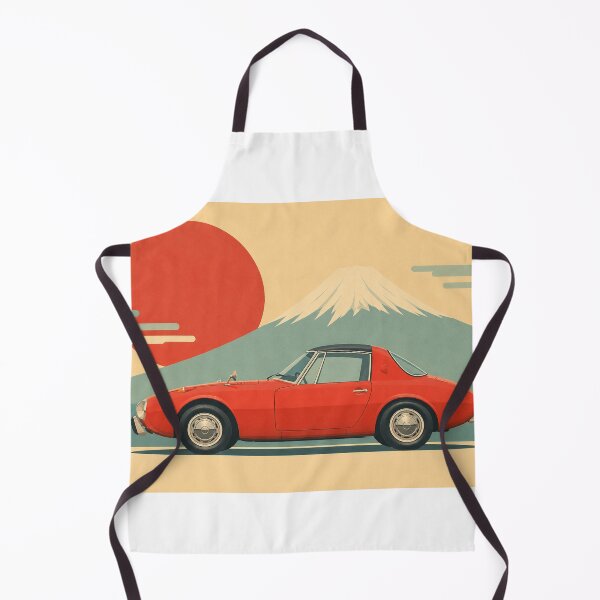 Item preview, classic japanese sports car 800 minimalist side designed and sold by Traceursniper.