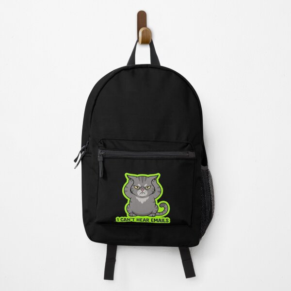 Item preview, I Can't Hear Emails Funny Grumpy Cat Design designed and sold by Cat Meme Fund.