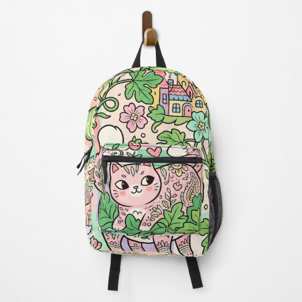 Item preview, Cute Cats and Melons Pattern designed and sold by Iampoji.