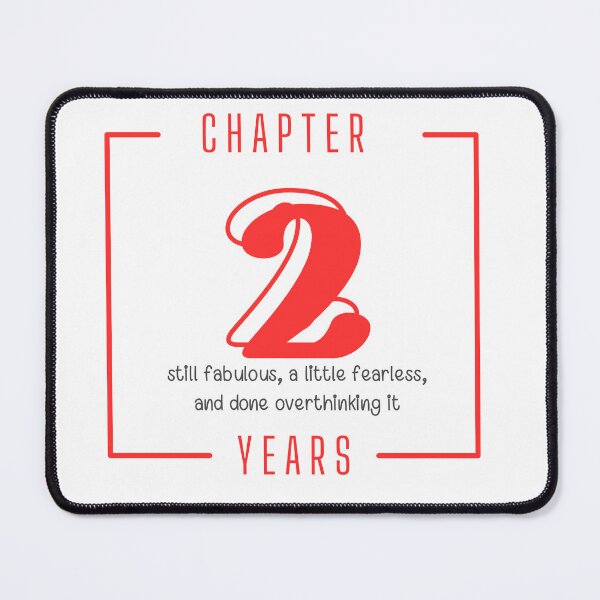 Item preview, Chapter 2 Years Still Fabulous Fearless designed and sold by Itsheartshop.