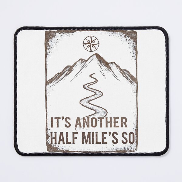 Item preview, Another Half Mile Vintage Mountain Hiking Illustration designed and sold by Gabe1983.
