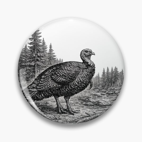 Item preview, Wild Turkey Forest Life designed and sold by KrungiT Design .