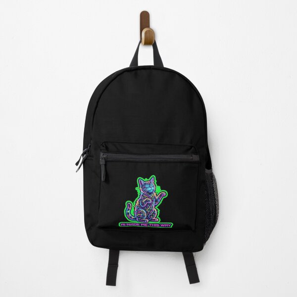 Item preview, AI Made Me This Way Glitch Cat Funny Design designed and sold by Cat Meme Fund.