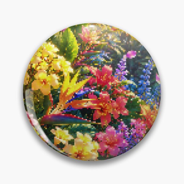 Item preview, Tropical Plants and Flowers on a Sunny Day designed and sold by A-C-G.