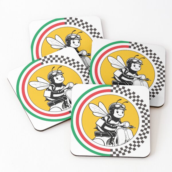 Item preview, Scooter clásico italiano Retro Bee Riding designed and sold by evrankart.