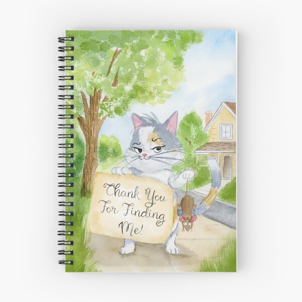Item preview, Thank You for Finding My Cat  designed and sold by daphsam.