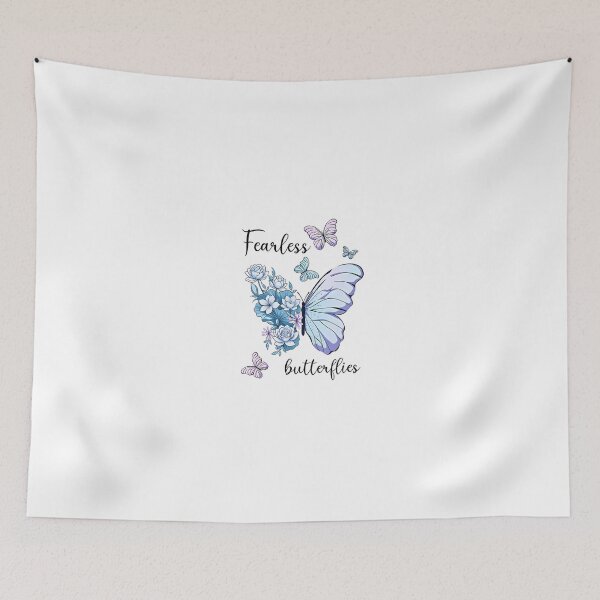 Item preview, Fearless Butterflies Floral Art designed and sold by Arty Art.