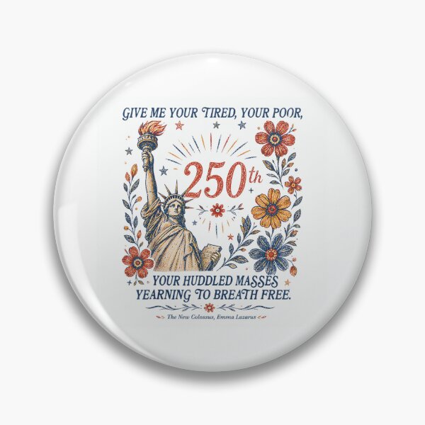 Item preview, Patriotic Statue Of Liberty New Colossus 250th Anniversary July 4th designed and sold by LizzyKeiko.