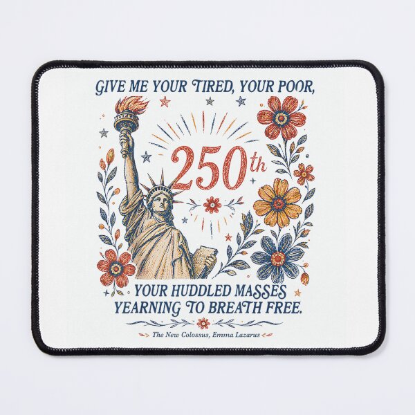 Item preview, Patriotic Statue Of Liberty New Colossus 250th Anniversary July 4th designed and sold by LizzyKeiko.